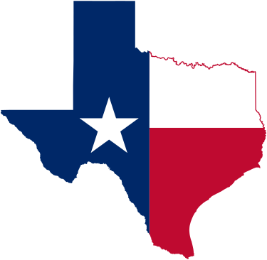 map texas
